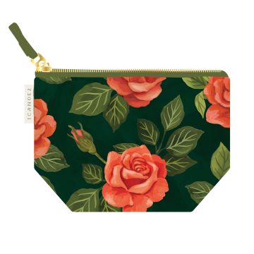 Roses Canvas Pouch
